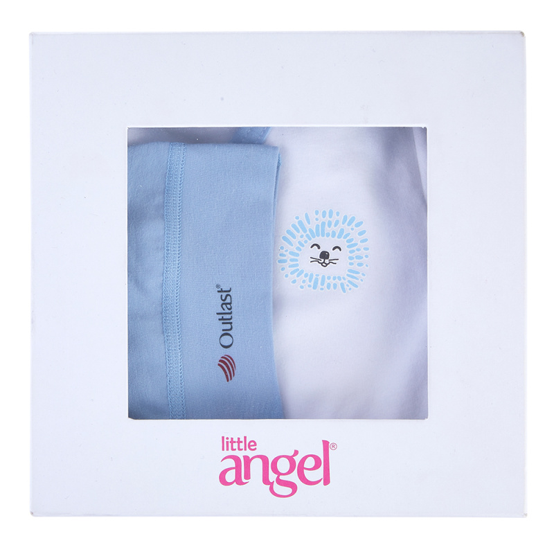 Little Angel Novorozenecká sada tenká Outlast® - sv.modrá Velikost oblečení: 50