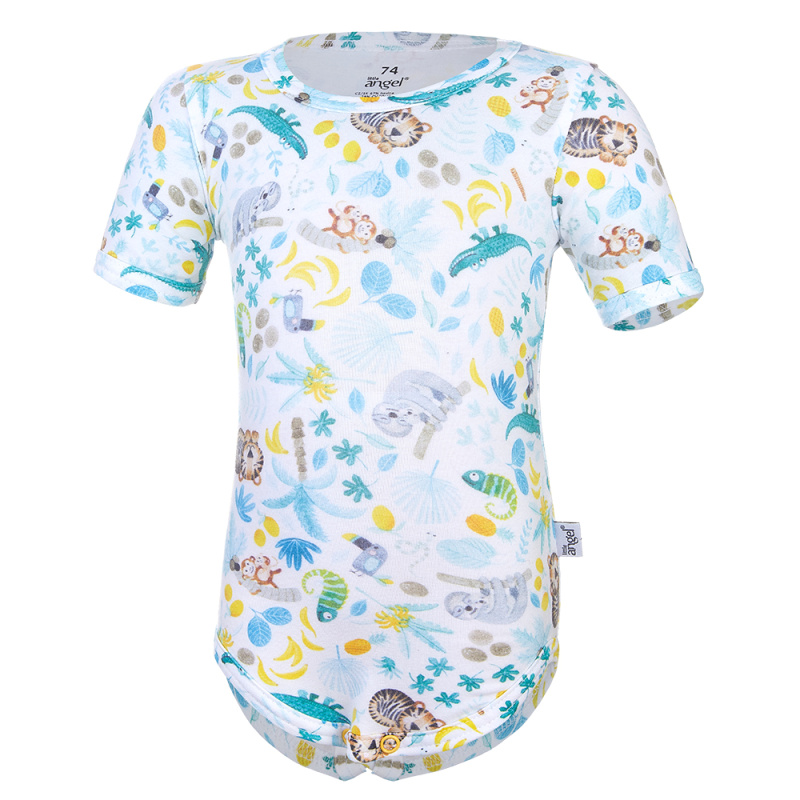 Little Angel Body tenké tričko TISK KR Outlast® - džungle Velikost oblečení: 62