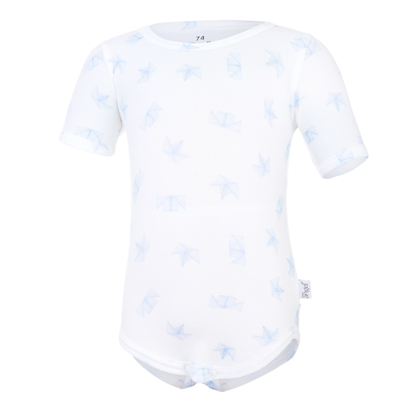 Little Angel Body tenké tričko TISK KR Outlast® - loďky papírové Velikost oblečení: 92