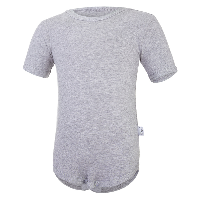 Little Angel Body tenké KR Outlast® - šedý melír Velikost oblečení: 74