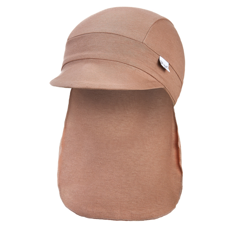 Little Angel Kšiltovka tenká pirát Outlast® - oříšková Velikost čepic: 2 | 39-41 cm