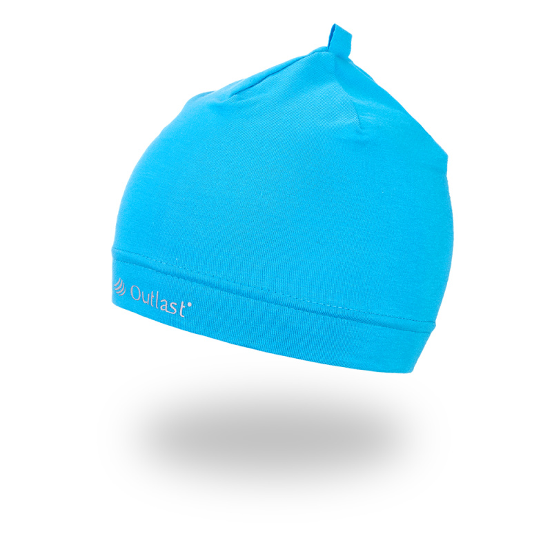 Little Angel Čepice tenká Outlast® - azurová Velikost čepic: 3 | 42-44 cm