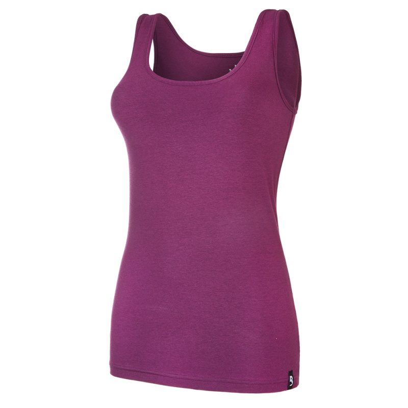 BARIDI wear Tílko dámské tenké Outlast® - švestková Velikost oblečení: M