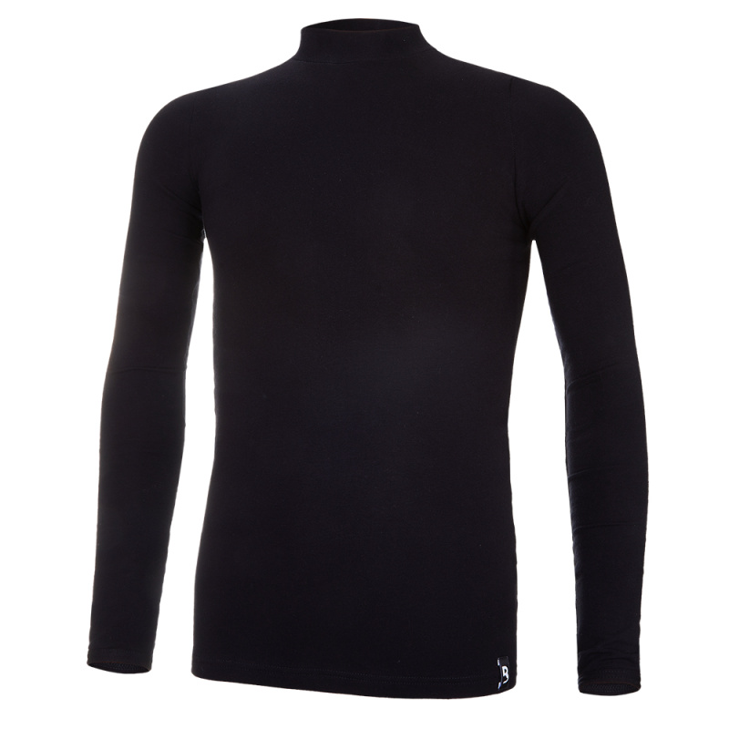 BARIDI wear Tričko DR smyk stojáček Outlast® - černá Velikost oblečení: 134