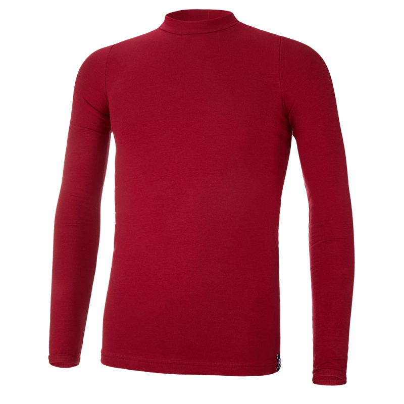 BARIDI wear Tričko DR smyk stojáček Outlast® - scarlet Velikost oblečení: 164