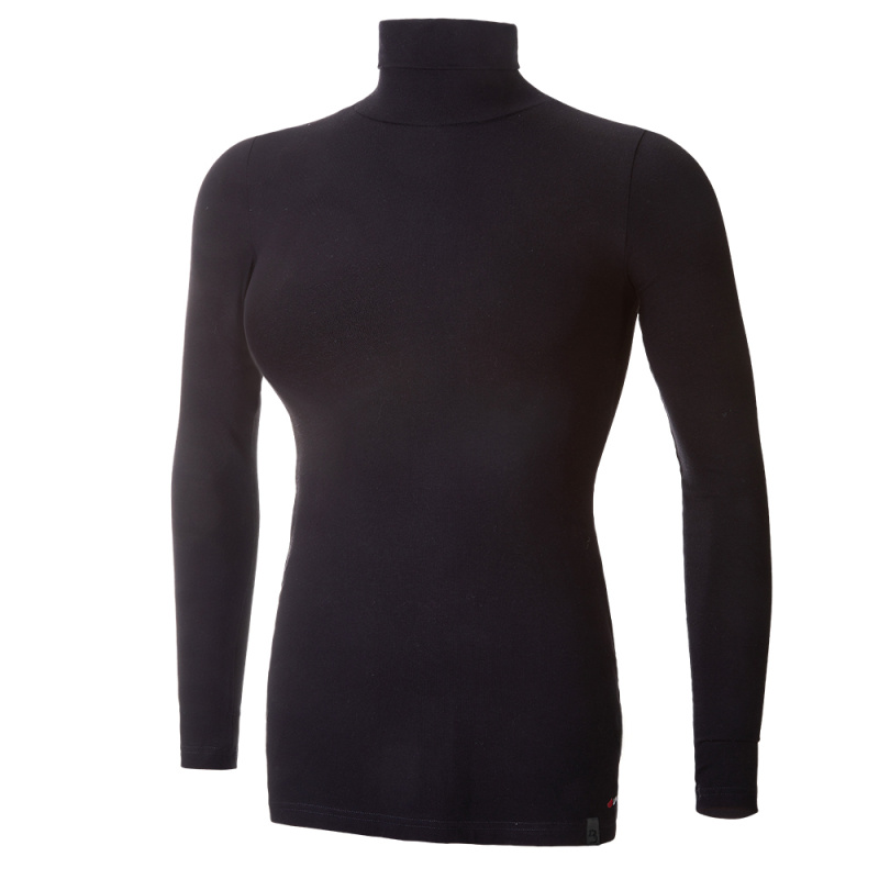 BARIDI wear Tričko dámské rolák DR tenké Outlast® - černá Velikost oblečení: XXL