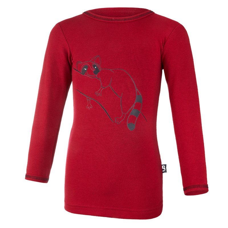 BARIDI wear Tričko DR smyk obrázek Outlast® - scarlet Velikost oblečení: 140