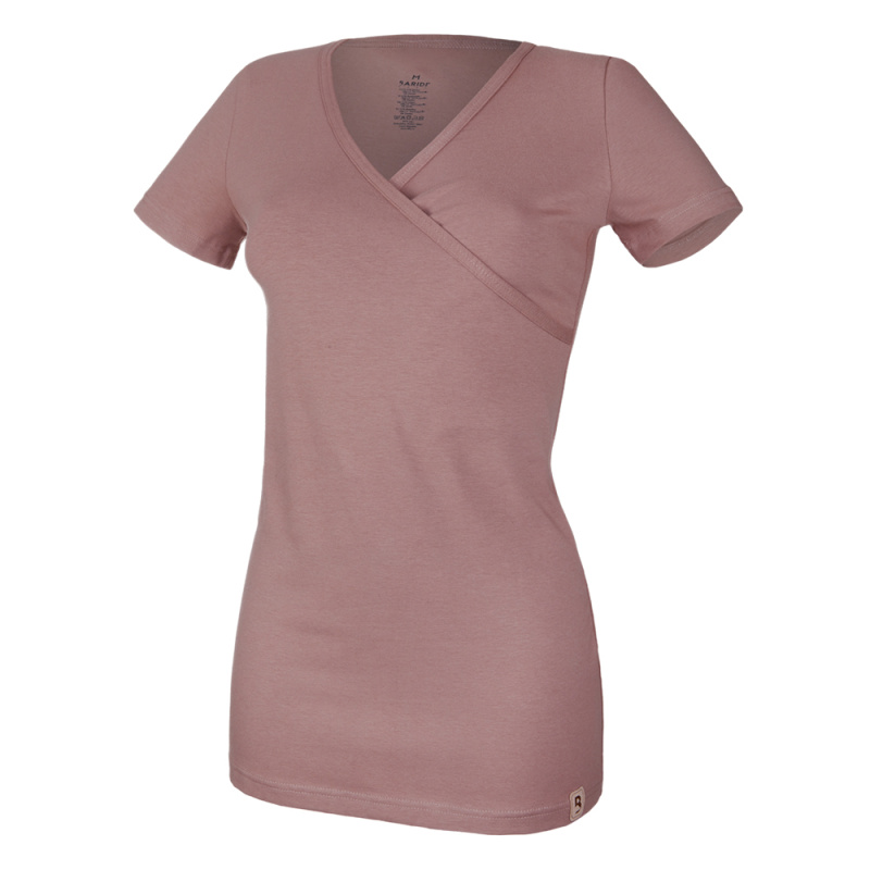 BARIDI wear Tričko dámské KR tenké Outlast® - oříšková Velikost oblečení: L