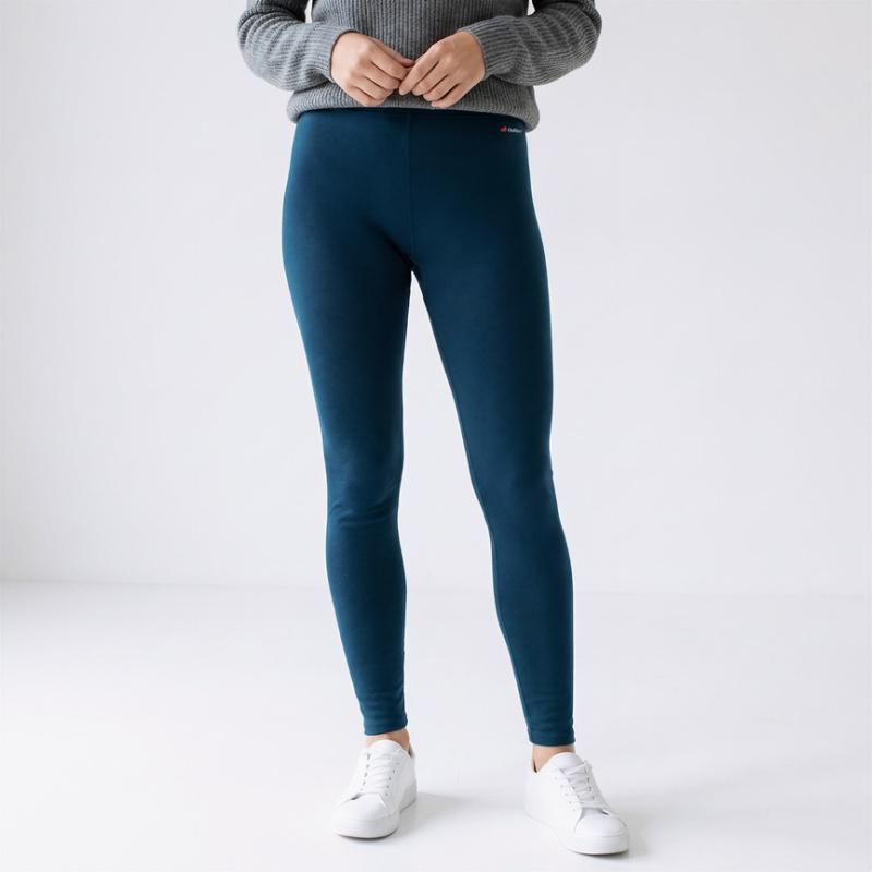 BARIDI wear Legíny dámské smyk Outlast® - tm.smaragd Velikost oblečení: S
