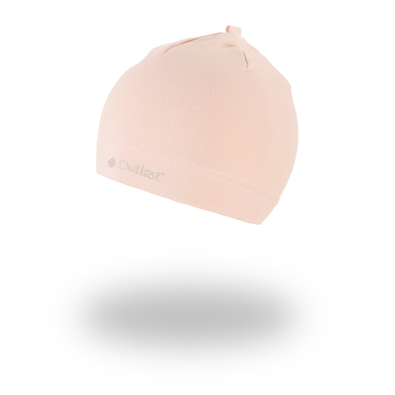 Little Angel Čepice smyk natahovací Outlast ® - růženín Velikost čepic: 3 | 42-44 cm
