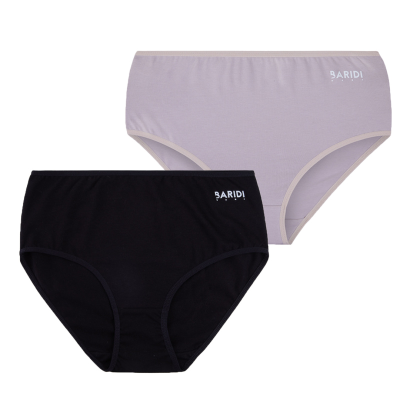 BARIDI wear Set kalhotky tenké do pasu Outlast® - pearl/černá Velikost oblečení: XXL