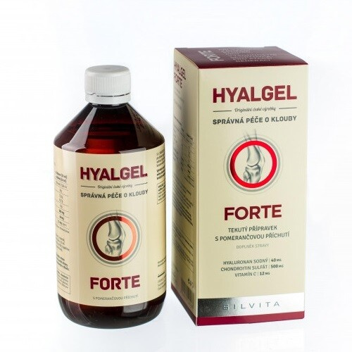 HYALGEL Forte pomeranč 500 ml