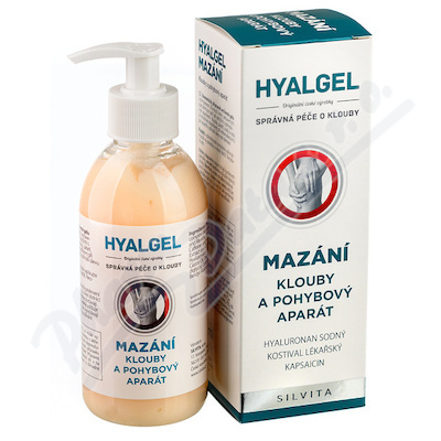 HYALGEL Mazání na klouby 250 ml
