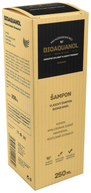 BIOAQUANOL Vlasový šampon 250 ml