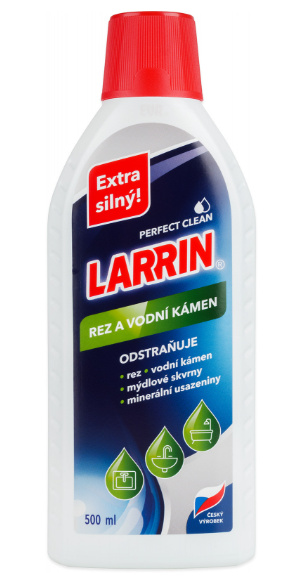 Prostředek čisticí na rez a vodní kámen - Larrin, 500 ml