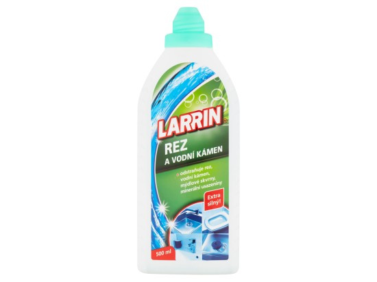 Prostředek čisticí na rez a vodní kámen - Larrin, 500 ml