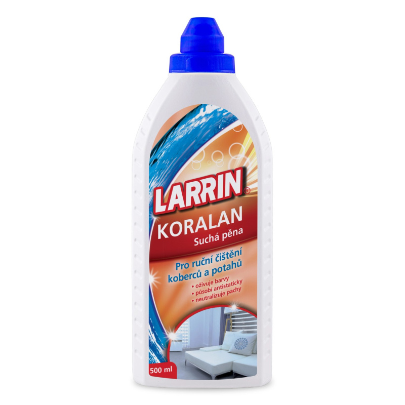 Larrin Koralan Čistič na koberce a potahy 500 ml