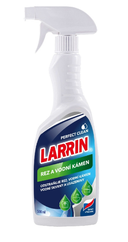 Čisticí prostředek Larrin - na rez a vodní kámen, 500 ml