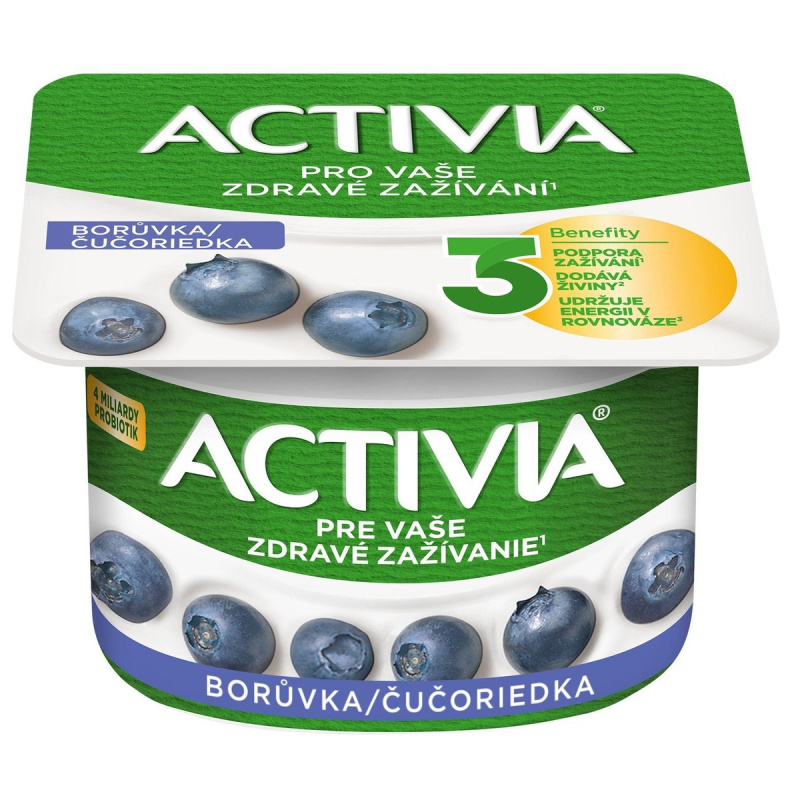 Activia Probiotický jogurt borůvka