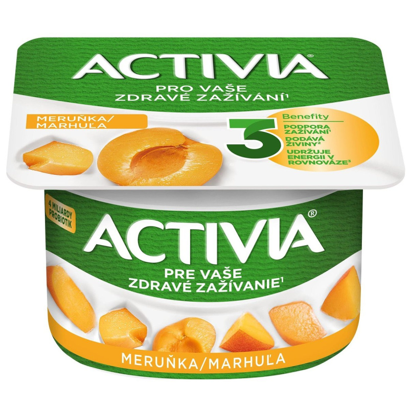Activia Probiotický jogurt meruňka