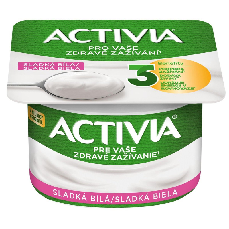 Activia Probiotický jogurt bílý slazený