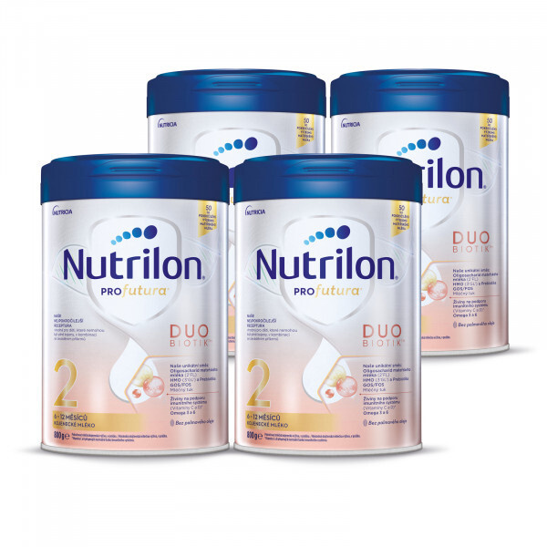 NUTRILON 2 Profutura Duobiotik Pokračovací mléko 4 x 800 g