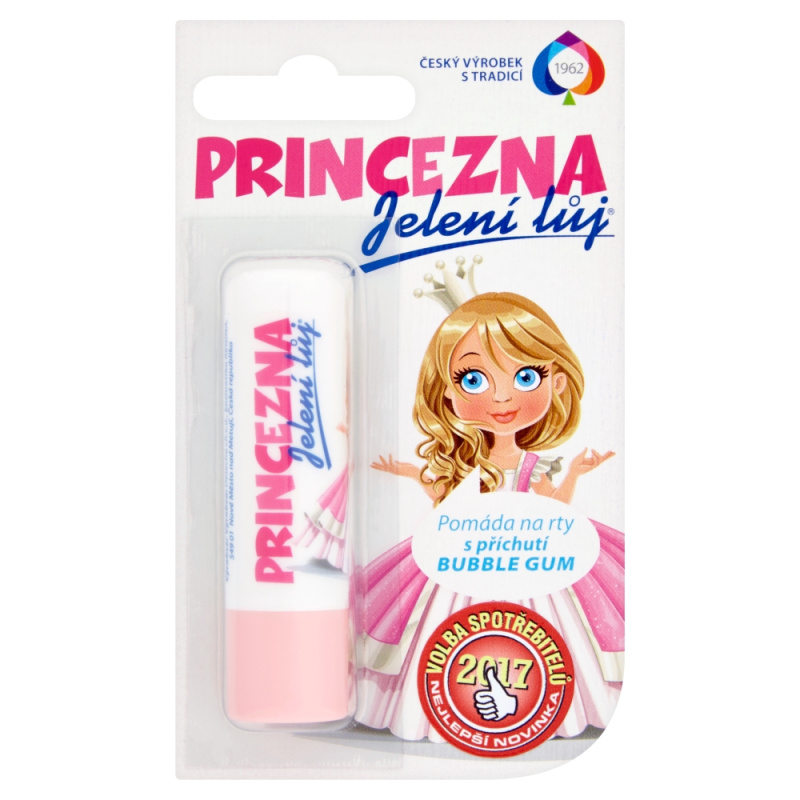 Regina Princess jelení lůj pro děti (Bubble Gum) 4.8 g