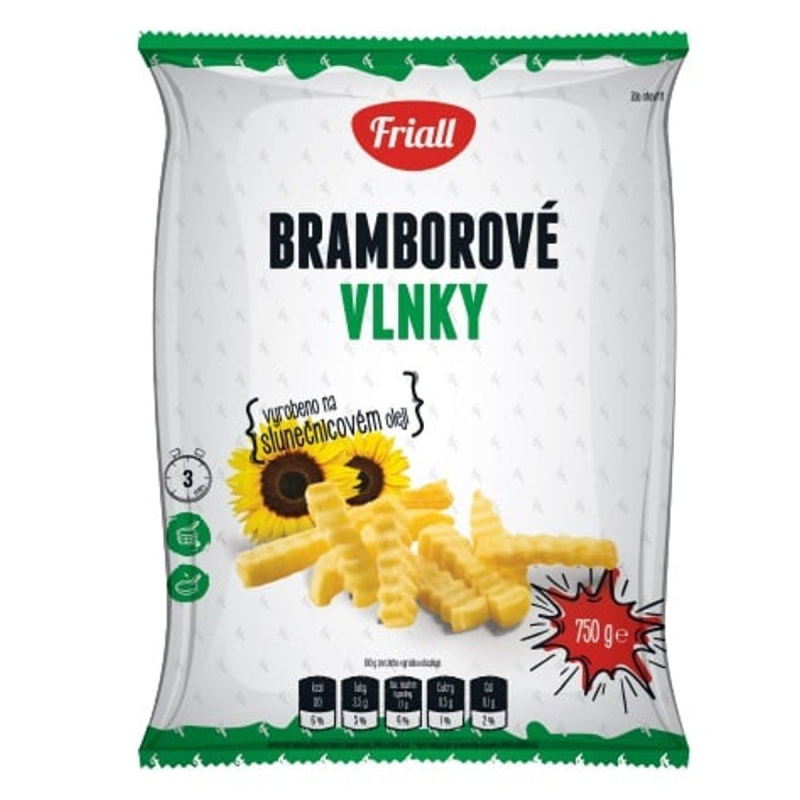 Friall Bramborové vlnky