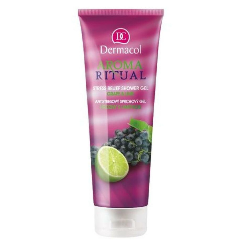 Dermacol Aroma Ritual Grape & Lime antistresový sprchový gel 250 ml