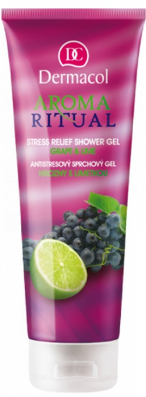 Dermacol Aroma Ritual Grape & Lime antistresový sprchový gel 250 ml