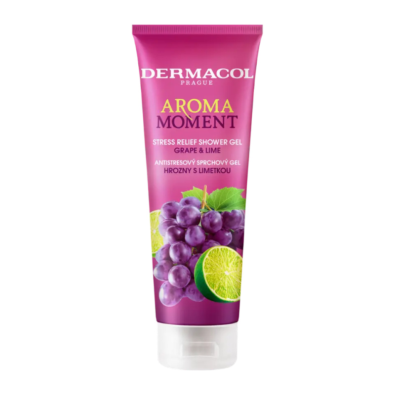 Dermacol Aroma Ritual Grape & Lime antistresový sprchový gel 250 ml