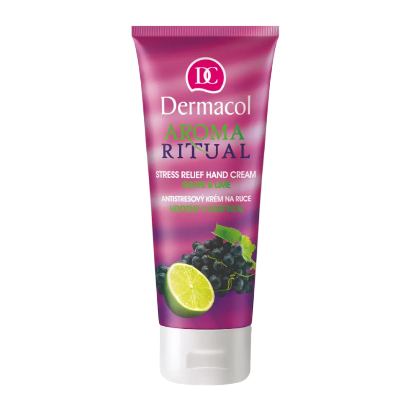 Krém na ruce Dermacol - hrozen s limetkou, 100 ml