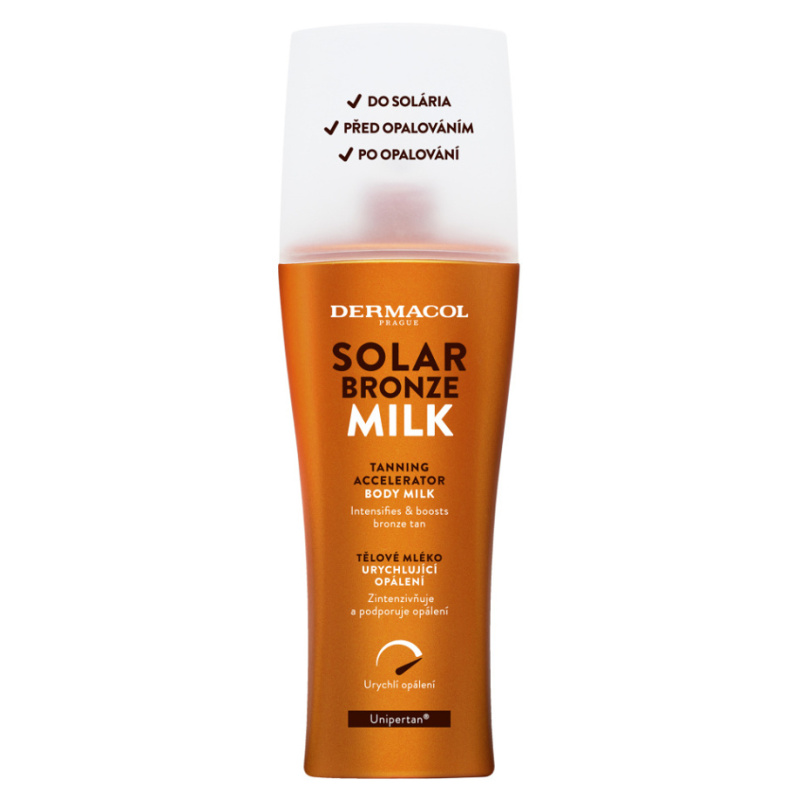 Dermacol Sun Solar Bronze tělové mléko urychlující opalování 200 ml