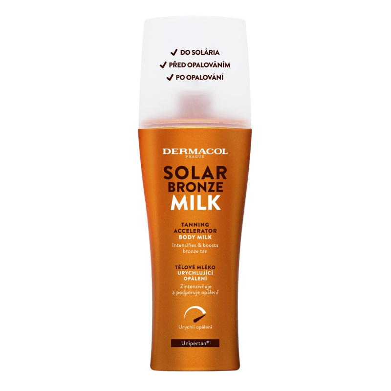 Dermacol Sun Solar Bronze tělové mléko urychlující opalování 200 ml