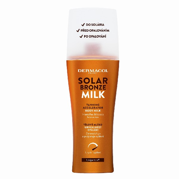 Dermacol Sun Solar Bronze tělové mléko urychlující opalování 200 ml
