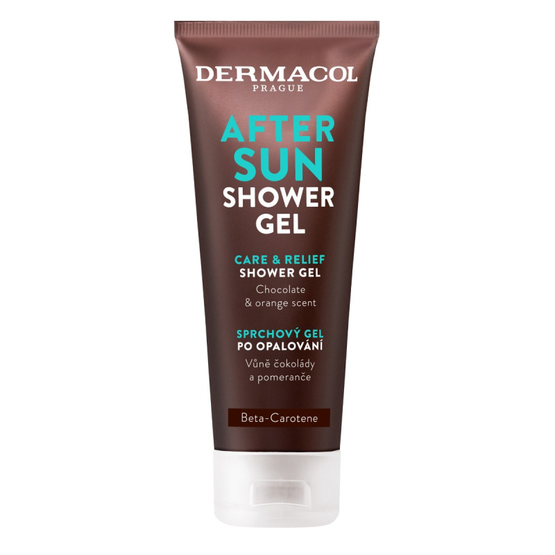 Dermacol After Sun sprchový gel po opalování čokoláda a pomeranč 250 ml