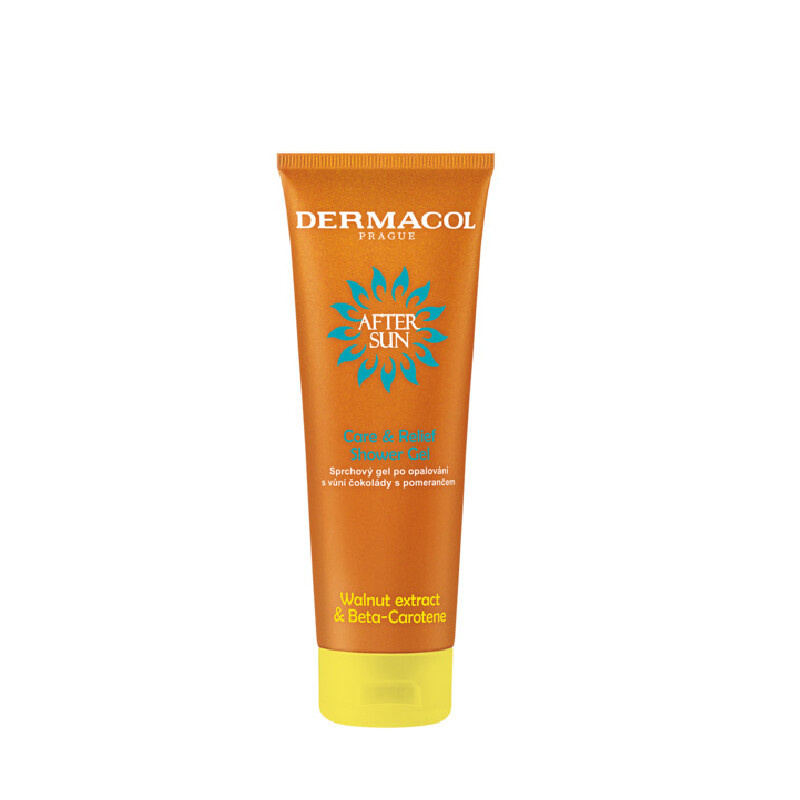 Dermacol After Sun sprchový gel po opalování čokoláda a pomeranč 250 ml