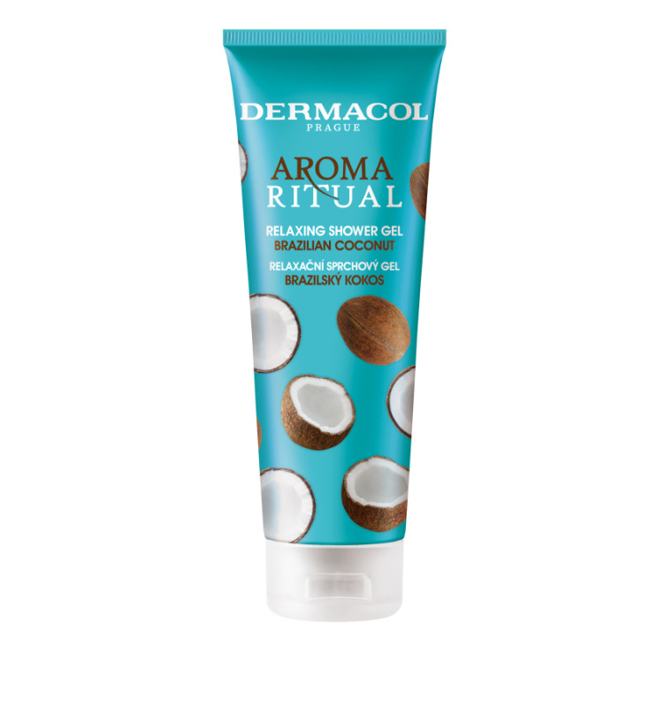 Dermacol Aroma Ritual Brazilian Coconut relaxační sprchový gel 250 ml