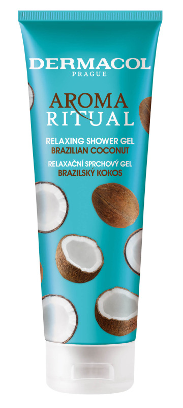 Dermacol Aroma Ritual Brazilian Coconut relaxační sprchový gel 250 ml