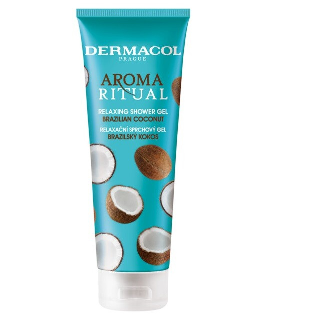 Dermacol Aroma Ritual Brazilian Coconut relaxační sprchový gel 250 ml