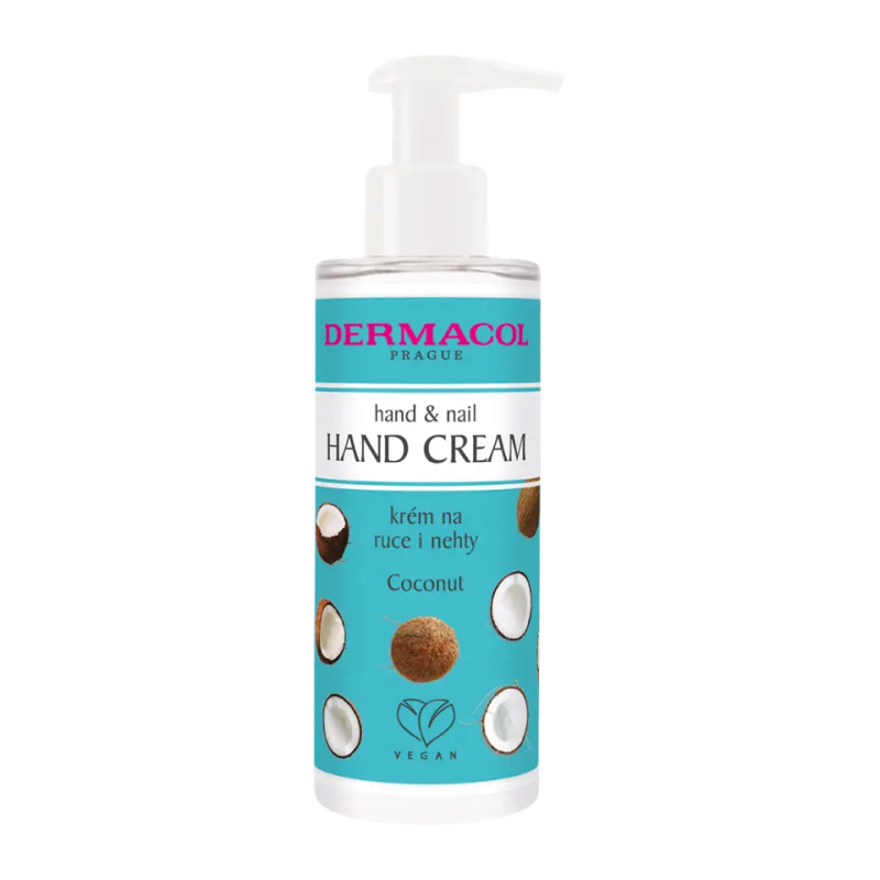 Dermacol Krém na ruce a nehty Kokos (Hand and Nail Cream) 150 ml