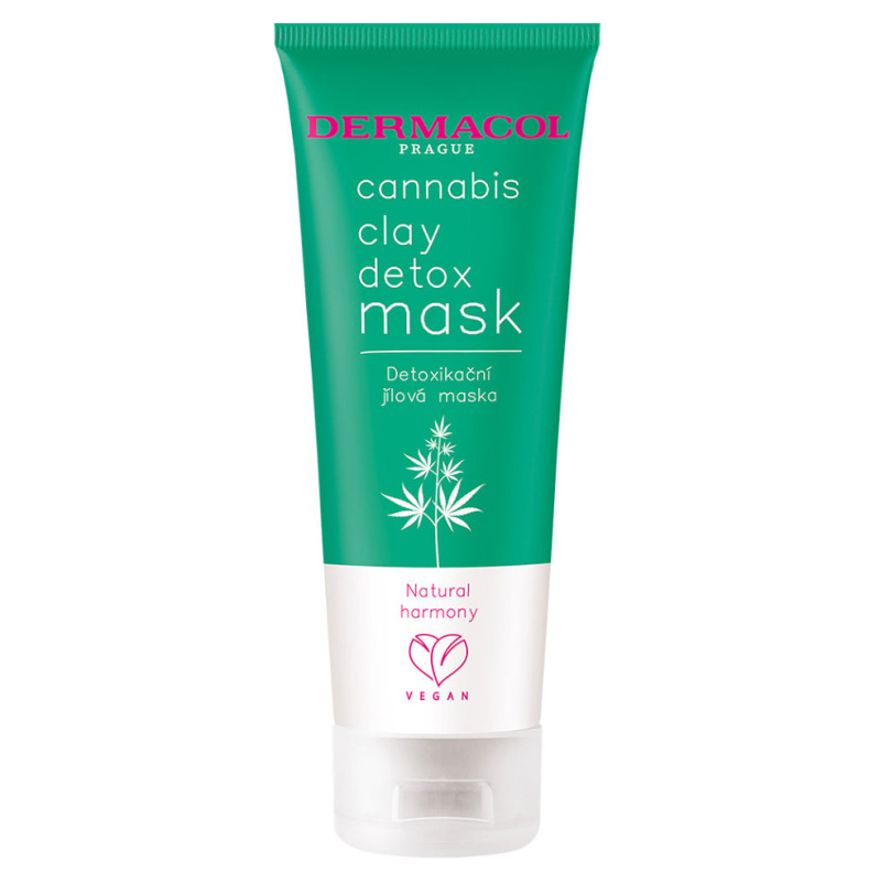 Dermacol Cannabis detoxikační maska s jílem 100 ml