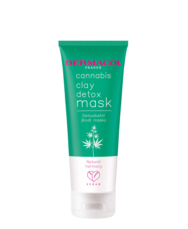 Dermacol Cannabis detoxikační maska s jílem 100 ml