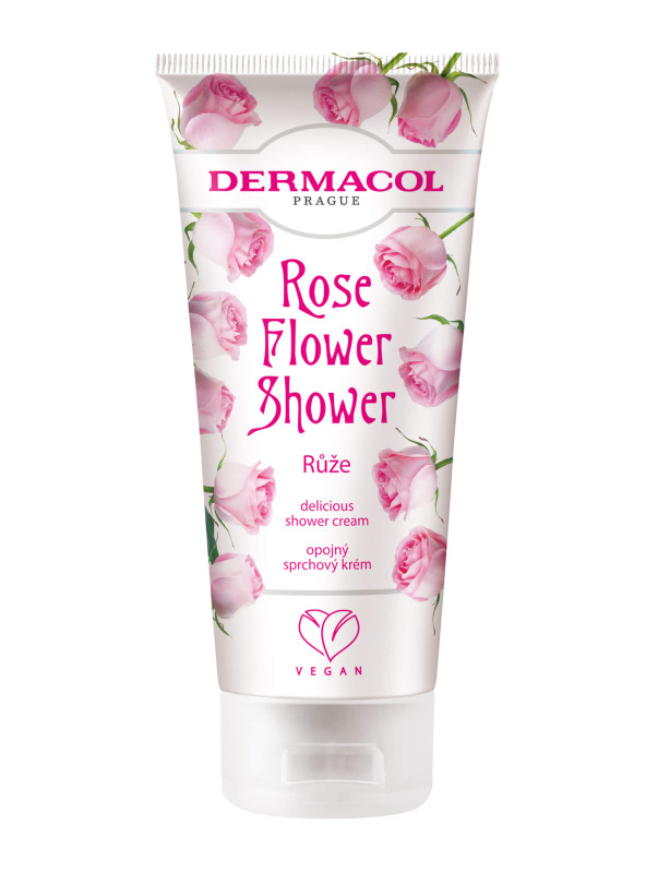 Dermacol Flower Care Rose sprchový krém 200 ml