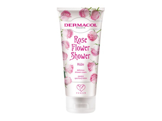 Dermacol Flower Care Rose sprchový krém 200 ml