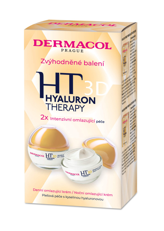 Dermacol Hyaluron Therapy 3D sada pro vyhlazenou pleť