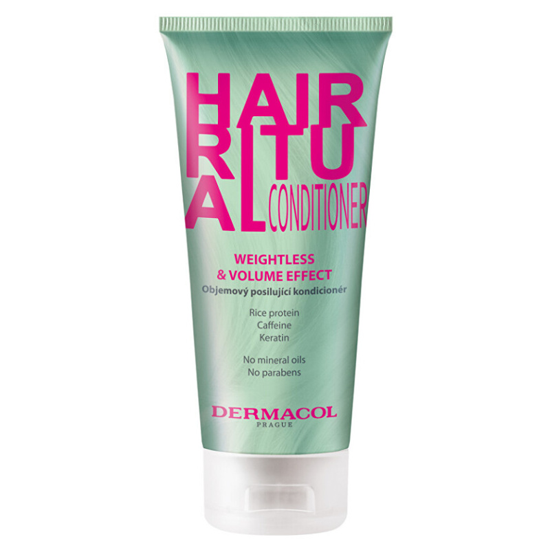 Dermacol Hair Ritual posilující kondicionér pro objem vlasů 200 ml