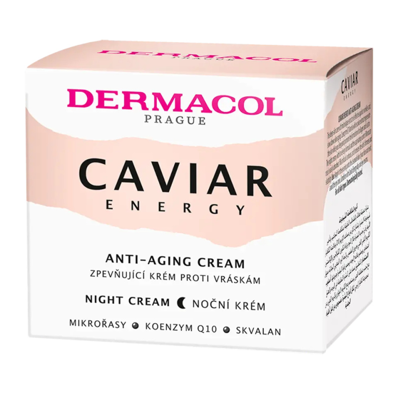 Dermacol Caviar Energy zpevňující noční krém proti vráskám 50 ml