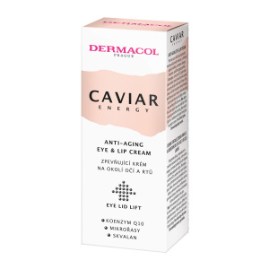 Dermacol Caviar Energy protivráskový krém na okolí očí a rtů 15 ml