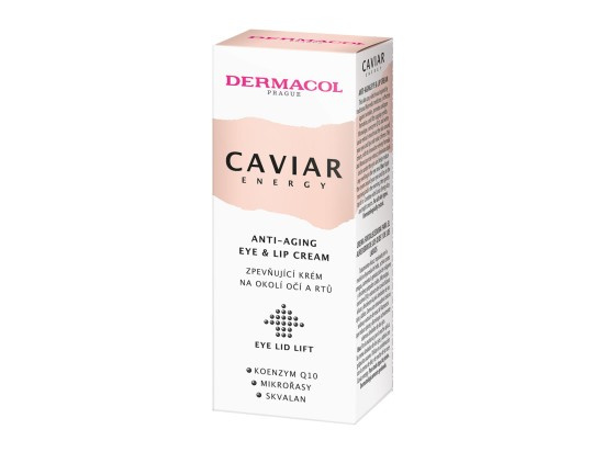 Dermacol Caviar Energy protivráskový krém na okolí očí a rtů 15 ml